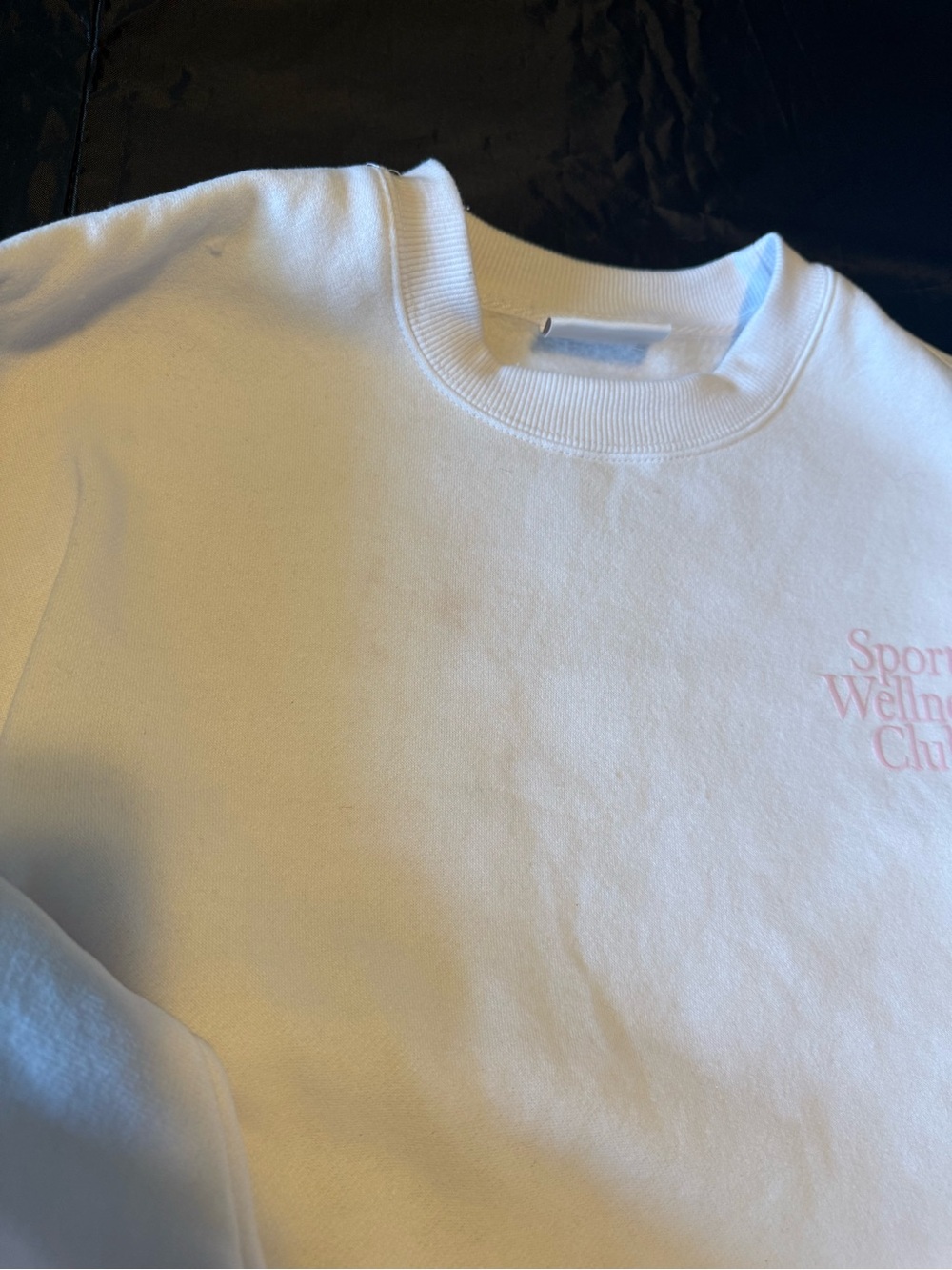 Wilo the Label Sports & Wellness Club Crewneck Sweatshirt - Light Cream - Picture 4 of 5